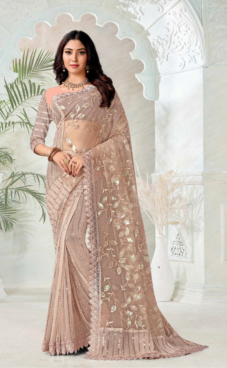 Angle By Ronisha A To F Party Wear Sarees Catalog